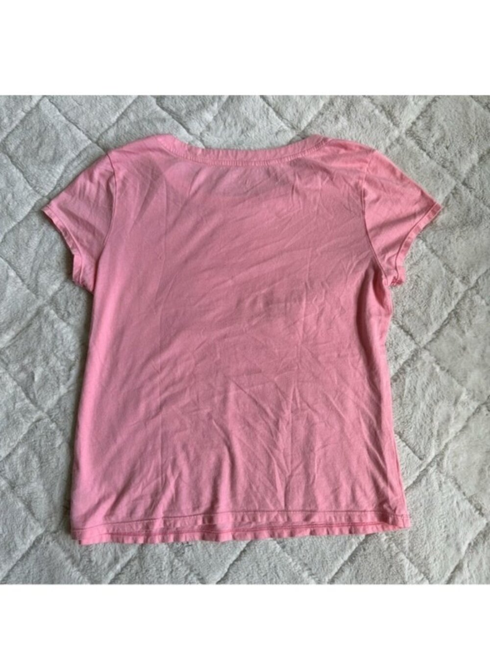 Kate Spade | Pink "Hello Sunshine" Short Sleeve Sleep Tee | Size Small - Picture 6 of 10